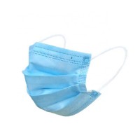 Disposable 3 Ply Anti-pollution Non-woven Safety Face Mask, Disposable Mask Non-woven Face Mask Blue